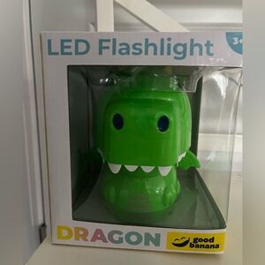 New in box- Dragon LED flashlight for kids